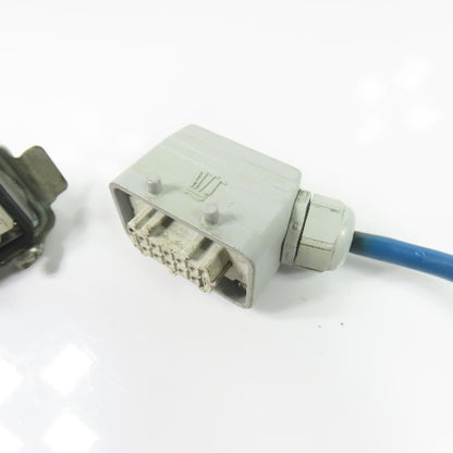 HTS 1-1103637-1 1-1103636-1 Power Connector Male & Female Set 10-Pin 16A 400V