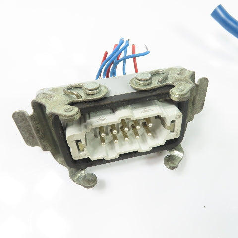 HTS 1-1103637-1 1-1103636-1 Power Connector Male & Female Set 10-Pin 16A 400V
