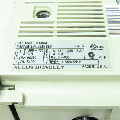 Allen-Bradley 1305-BA04A Variable Frequency VFD AC Drive 380-460V 2HP 3Ph