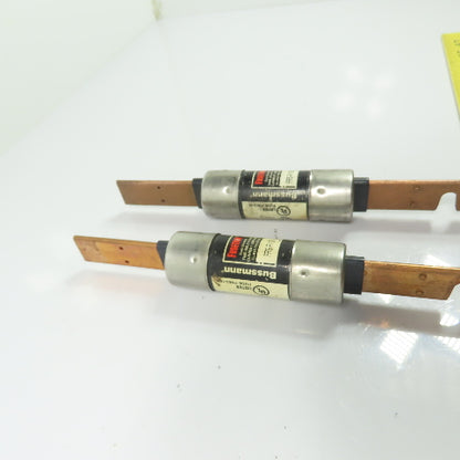 Bussmann FRS-R-100 100A 600V Fusetron Current Limiting Time Delay Fuse Lot Of 2
