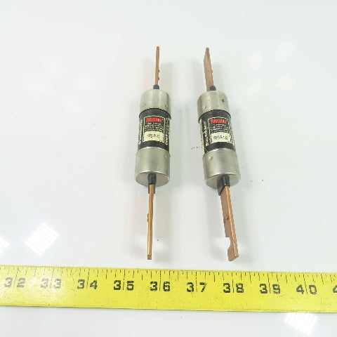 Bussmann FRS-R-100 100A 600V Fusetron Current Limiting Time Delay Fuse Lot Of 2