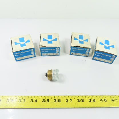Gould Shawmut GW 6 Edison Base Glass Plug Fuses 125V 6A Lot of 19