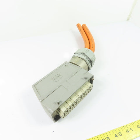 Harting PC-GF20 46-Pin Hole Female Receptacle And Housing