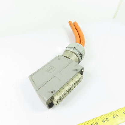 Harting PC-GF20 46-Pin Hole Female Receptacle And Housing