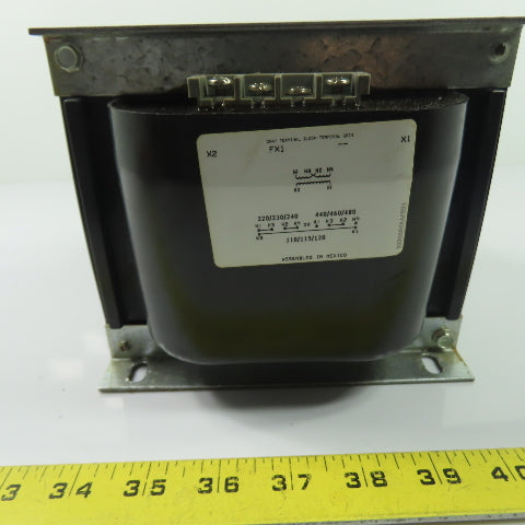 GE 9T58K0053 Control Transformer 1.50kVA 1Ph 220/480V Pri 110/120V Sec