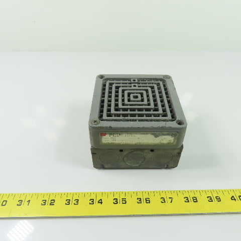 Federal Signal Model 350 Vibratone Horn 120VAC 0.22A Ser B1