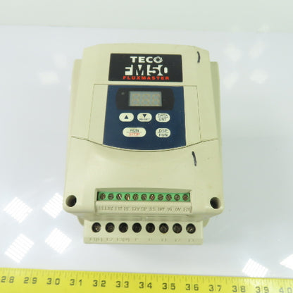 TECO FM50-202-C Fluxmaster AC Drive VFD 200-240V 2HP 7.5A Output