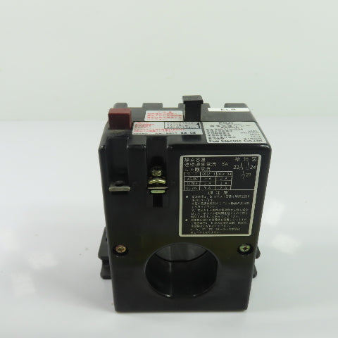 Fuji BRR21N-02S Earth Leakage Protective Relay 460V Main 200/220V Control 30mA