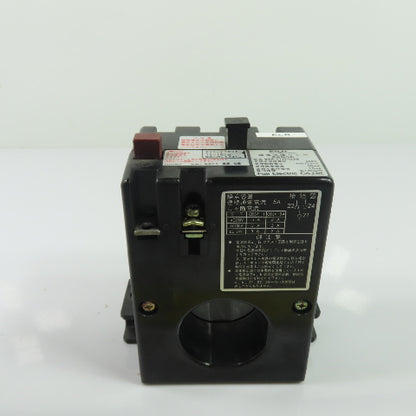 Fuji BRR21N-02S Earth Leakage Protective Relay 460V Main 200/220V Control 30mA