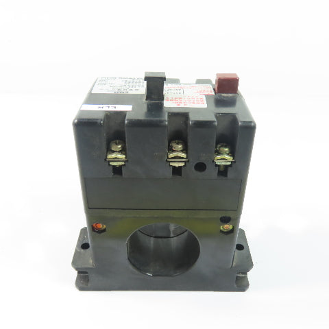 Fuji BRR21N-02S Earth Leakage Protective Relay 460V Main 200/220V Control 30mA