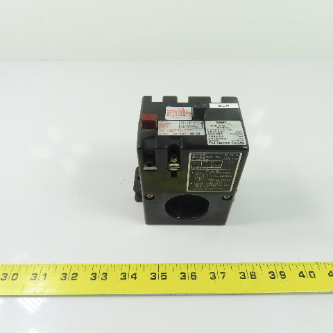 Fuji BRR21N-02S Earth Leakage Protective Relay 460V Main 200/220V Control 30mA