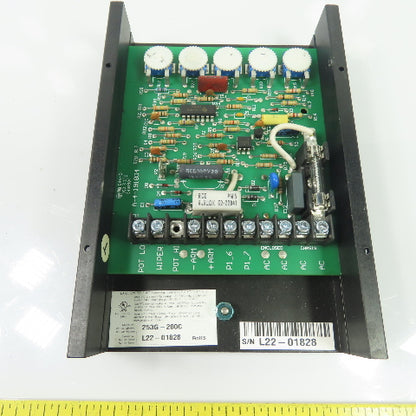 Dart Controls 253G-200C DC Motor Speed Control 120/240VAC 10.8A DC Output