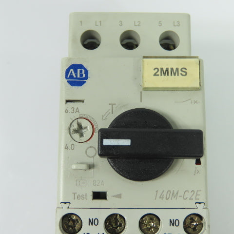 Allen-Bradley 140M-C2E-B63 Manual Motor Starter W/100-C09*10 Contactor 120V Coil