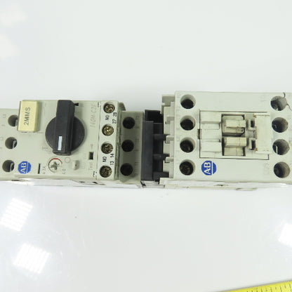 Allen-Bradley 140M-C2E-B63 Manual Motor Starter W/100-C09*10 Contactor 120V Coil