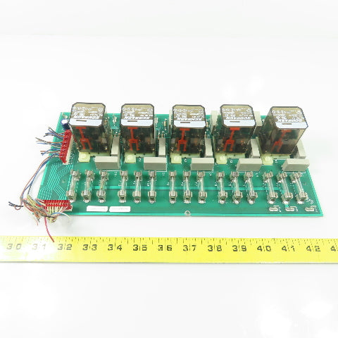 K-Tron 9191-600520B KEG01033125 Relay Fuse Circuit Board 12VDC