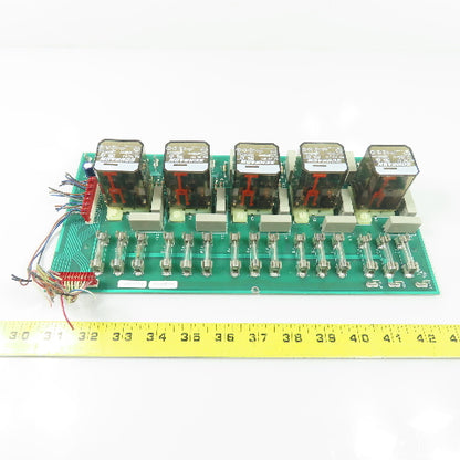 K-Tron 9191-600520B KEG01033125 Relay Fuse Circuit Board 12VDC
