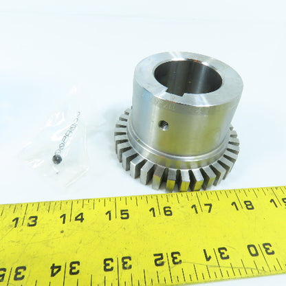 Rexnord 1050T Grid Coupling Hub 1.625" Bore 3/8" x 3/16" KW