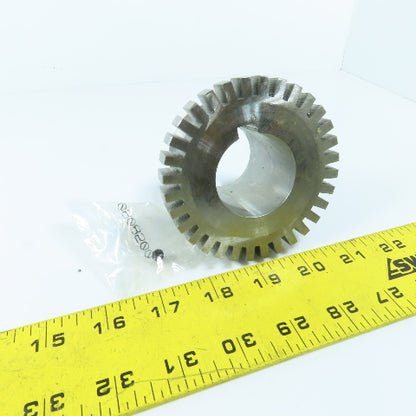 Rexnord 1050T Grid Coupling Hub 1.625" Bore 3/8" x 3/16" KW