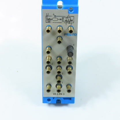 Festo 101495 VZ-3-PK-3 Pneumatic Time Delay Valve 3/2 NC 2.5-8 Bar