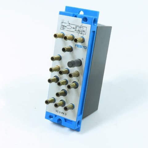 Festo 101495 VZ-3-PK-3 Pneumatic Time Delay Valve 3/2 NC 2.5-8 Bar