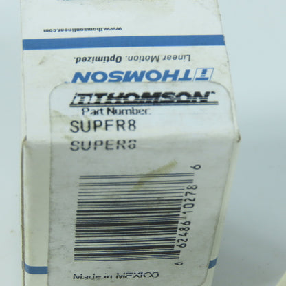 Thomson SUPER8 1/2" Super Ball Bushing Linear Bearing Closed Lot Of 2