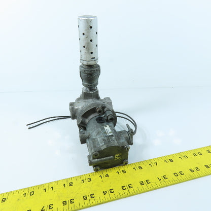 Parker N3554104553 High Speed Poppet Pneumatic Valve 3-Way NC 1/2" NPT 140 PSI
