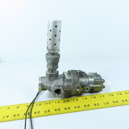 Parker N3554104553 High Speed Poppet Pneumatic Valve 3-Way NC 1/2" NPT 140 PSI