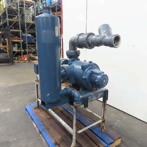 Nash SC5 Liquid Ring Vacuum Pump Skid 25HP 1180RPM 3Ph 230/460V