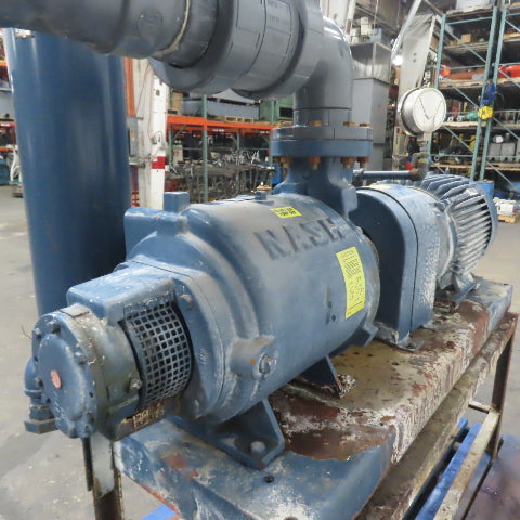 Nash SC5 Liquid Ring Vacuum Pump Skid 25HP 1180RPM 3Ph 230/460V