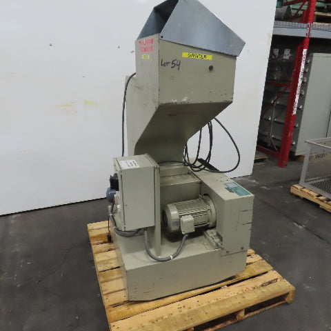 Conair Wortex LP350 3Hp TopFeed Plastic Recycle Granulator 1/4"Mesh 3Ph 230/460V