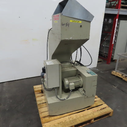 Conair Wortex LP350 3Hp TopFeed Plastic Recycle Granulator 1/4"Mesh 3Ph 230/460V