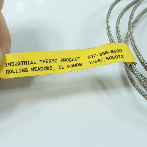Industrial Thermal Products LBA3-F3B060-4 Type J Bayonet Thermocouple 5'