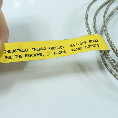 Industrial Thermal Products LBA3-F3B060-4 Type J Bayonet Thermocouple 5'