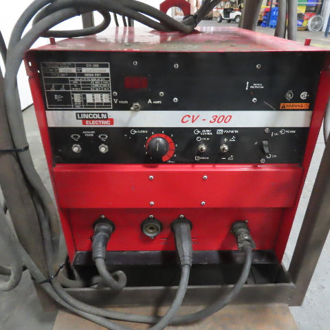 Lincoln Electric CV-300 400A MIG Welder 230/460V 3PH W/ LN-742H Feeder Tested