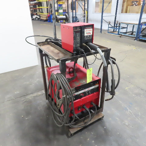 Lincoln Electric CV-300 400A MIG Welder 230/460V 3PH W/ LN-742H Feeder Tested
