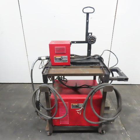 Lincoln Electric CV-300 400A MIG Welder 230/460V 3PH W/ LN-742H Feeder Tested