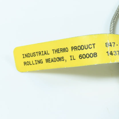 Industrial Thermal Products JBA3-F3B120-2 Flying Lead Bayonet Thermocouple 10'