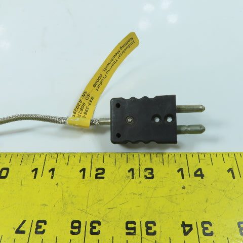 Industrial Thermal Product JBA3-F3B180-4 Bayonet Thermocouple 15'