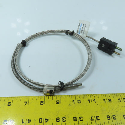 Industrial Thermal Product ITP-2,B72 Bayonet Thermocouple 6'