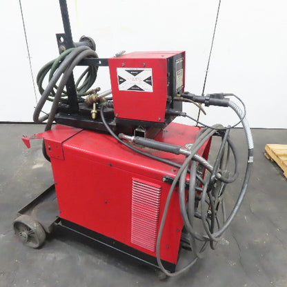 Lincoln CV-300 400A MIG Welder 230/460V 3PH W/ LN-7 Feeder &Wheel Package Tested