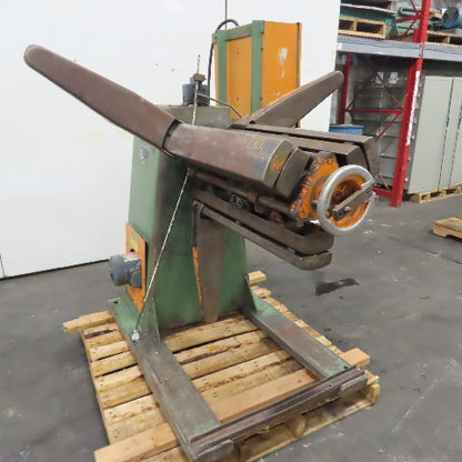 Cooper Weymouth Stock Reel Decoiler 5000 LBS Max 24" Wide Max 3Ph 230/460V