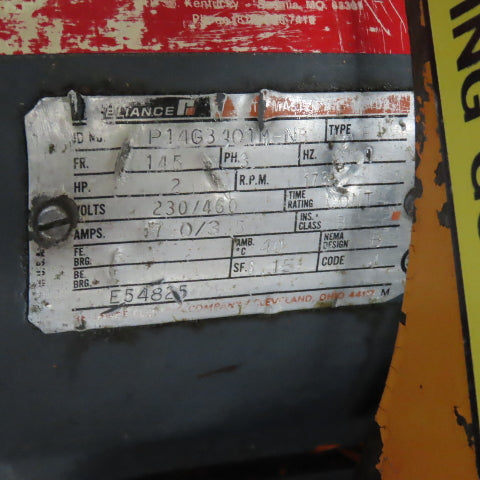 Cooper Weymouth Stock Reel Decoiler 5000 LBS Max 24" Wide Max 3Ph 230/460V
