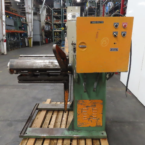 Cooper Weymouth Stock Reel Decoiler 5000 LBS Max 24" Wide Max 3Ph 230/460V