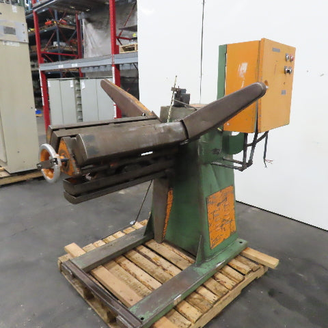 Cooper Weymouth Stock Reel Decoiler 5000 LBS Max 24" Wide Max 3Ph 230/460V