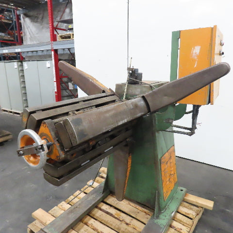Cooper Weymouth Stock Reel Decoiler 5000 LBS Max 24" Wide Max 3Ph 230/460V