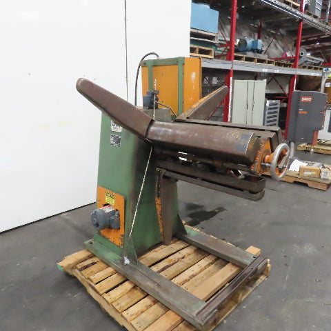 Cooper Weymouth Stock Reel Decoiler 5000 LBS Max 24" Wide Max 3Ph 230/460V