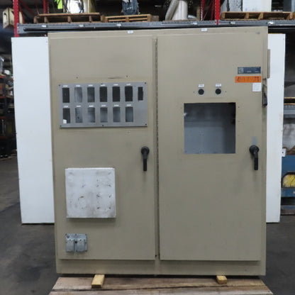 Hoffman A-90XM7818FTC 90"x78.5x18"Free Standing Electrical Enclosure W/Backplate
