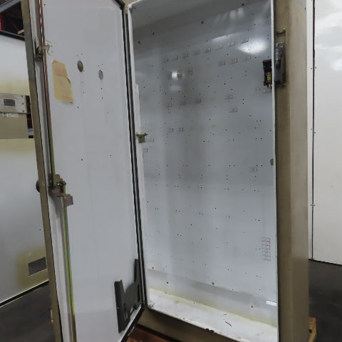 Hoffman A-90XM7818FTC 90"x78.5x18"Free Standing Electrical Enclosure W/Backplate
