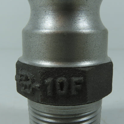 10F Type F Camlock Fitting 1" Male Cam x 1" Male NPT Hose Adapter