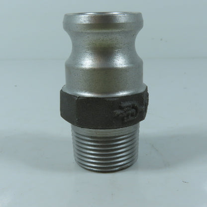 10F Type F Camlock Fitting 1" Male Cam x 1" Male NPT Hose Adapter